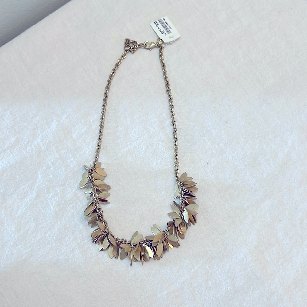 J. Crew gold necklace